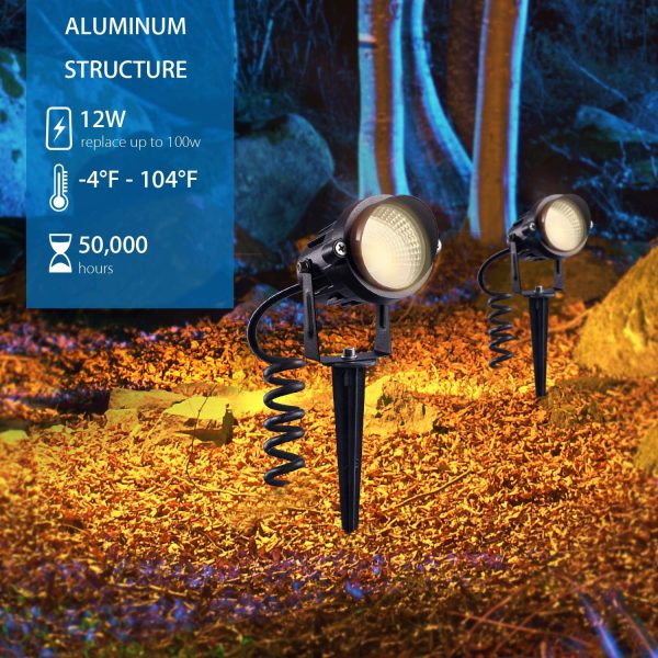 COB LED Spotlights Waterproof Garden Lights 3