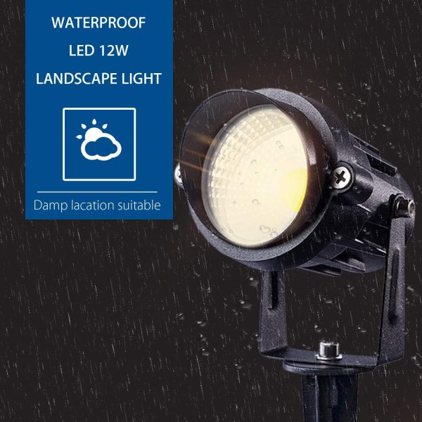 COB LED Spotlights Waterproof Garden Lights 4