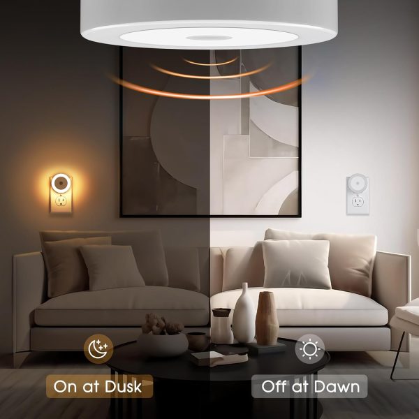 LED Night Lights Plug-In Wall Fixture 1