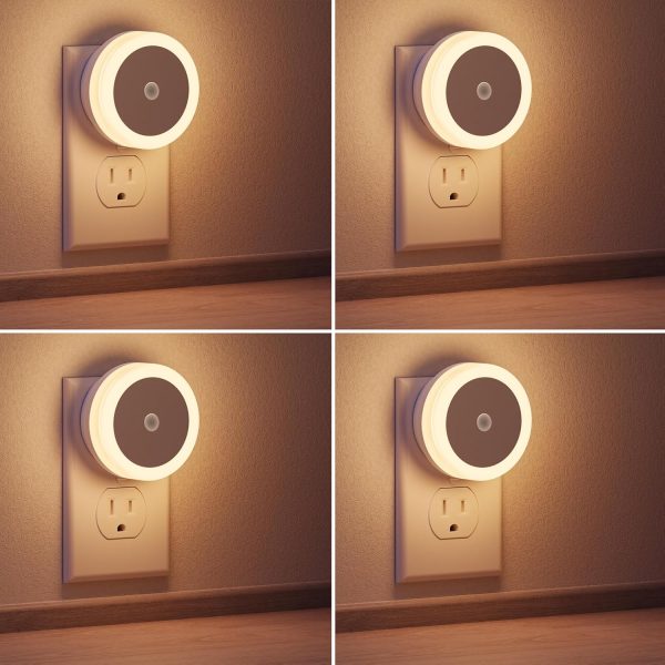 LED Night Lights Plug-In Wall Fixture