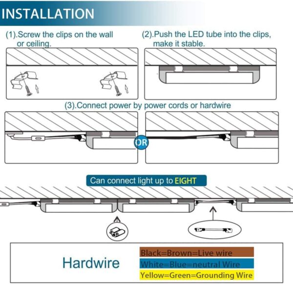 LED Shop Light Bright Efficient Illumination 6