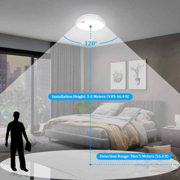 Motion Sensor Light Convenient Automatic Illumination 3