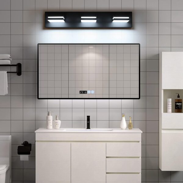 Sophisticated Bathroom Vanity Light With LED Brightness bathroom area